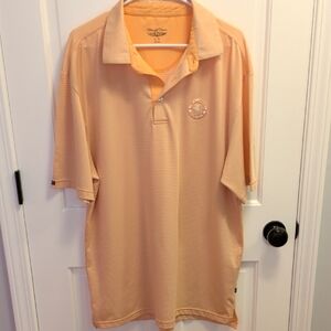 Scalawags Golf Club Men's Orange Polo